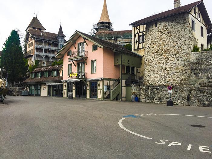 Hotel Schlosspintli Spiez Zewnętrze zdjęcie
